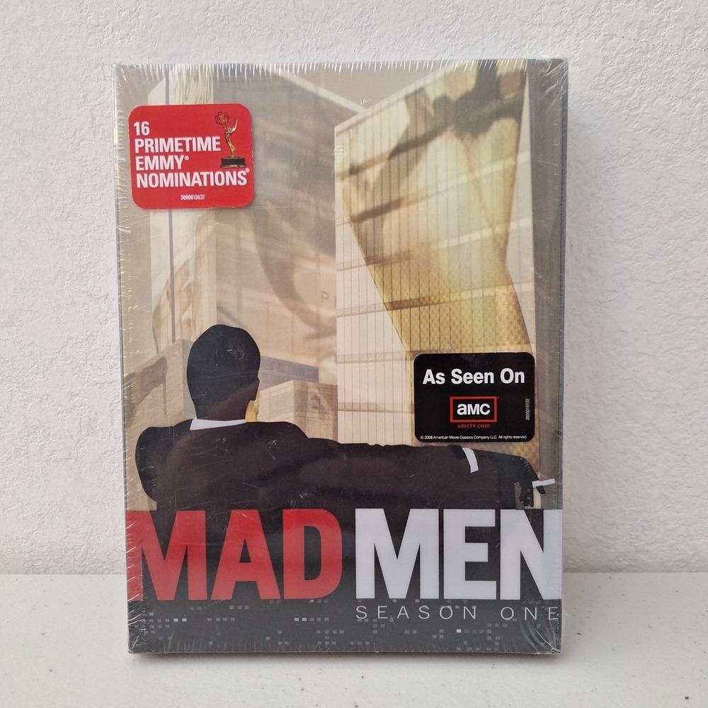 Mad Men: Season One (DVD, 2007), 4 Disc Set NEW FACTORY SEALED.